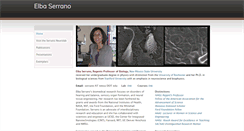 Desktop Screenshot of elbaserrano.com